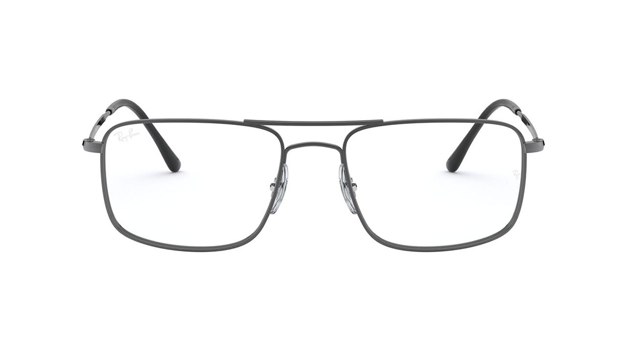 Paire de lunettes de vue Ray-ban Rx6434 couleur gris - Doyle
