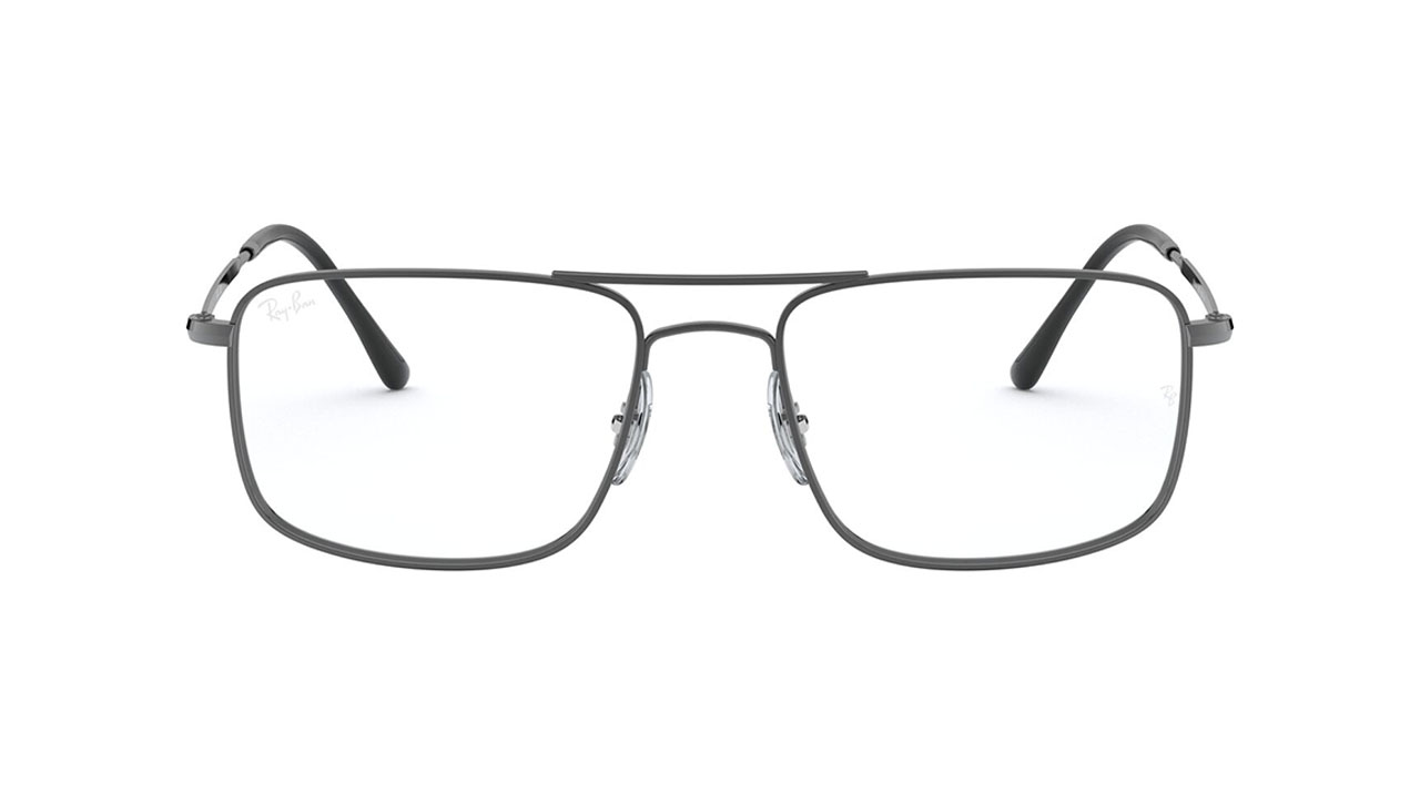 Paire de lunettes de vue Ray-ban Rx6434 couleur gris - Doyle