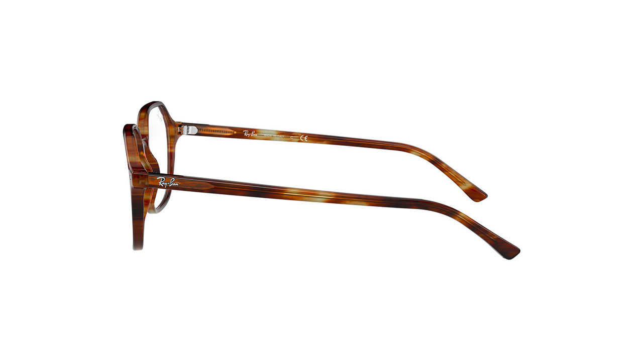 Paire de lunettes de vue Ray-ban Rx5394 couleur brun - Côté droit - Doyle