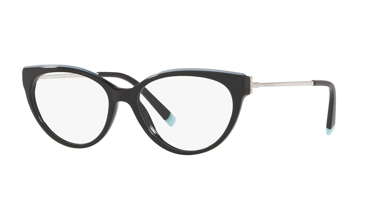 Paire de lunettes de vue Tiffany Tf2183 couleur noir - Côté à angle - Doyle