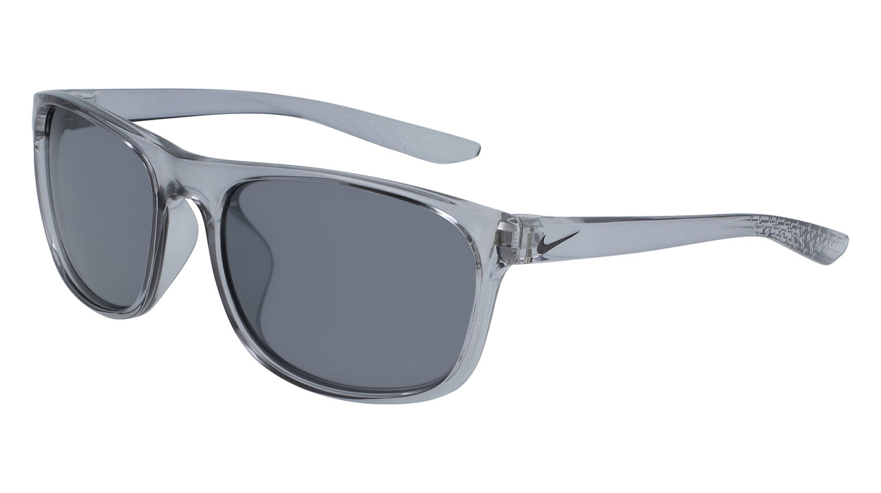Paire de lunettes de soleil Nike Endure cw4652 couleur gris - Côté à angle - Doyle