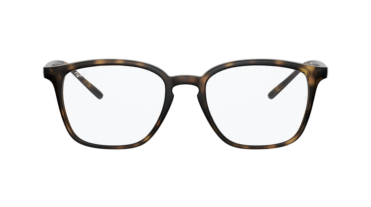 Paire de lunettes de vue Ray-ban Rx7185 couleur brun - Doyle