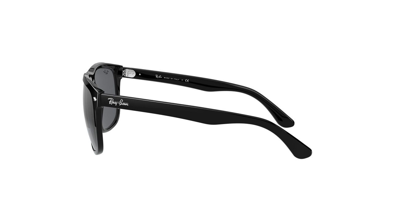 Paire de lunettes de soleil Ray-ban Rb4147 couleur noir - Côté droit - Doyle