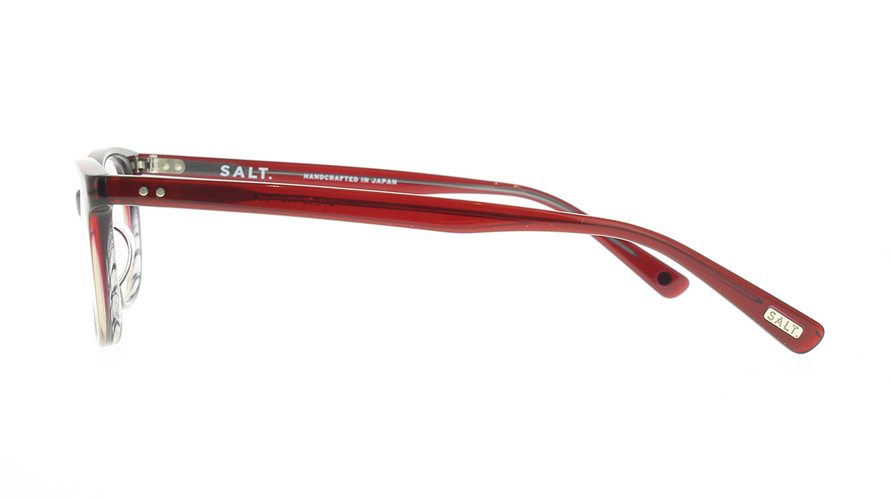 Paire de lunettes de vue Salt Cookie couleur rouge - Côté droit - Doyle