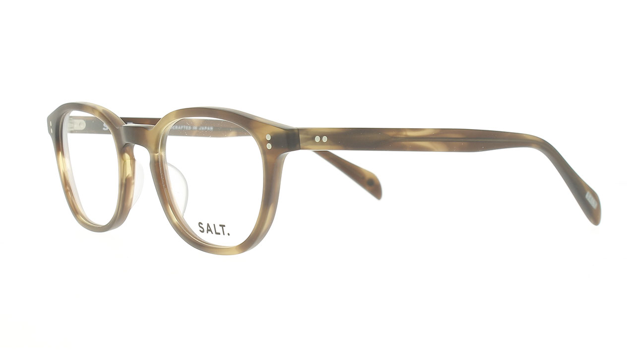 Paire de lunettes de vue Salt Ned couleur brun - Côté à angle - Doyle