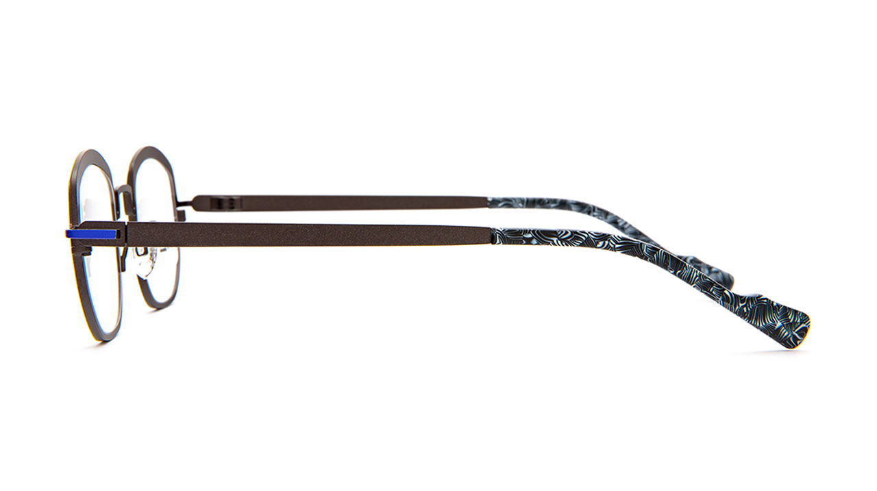 Paire de lunettes de vue Matttew-eyewear Prado couleur marine - Côté droit - Doyle