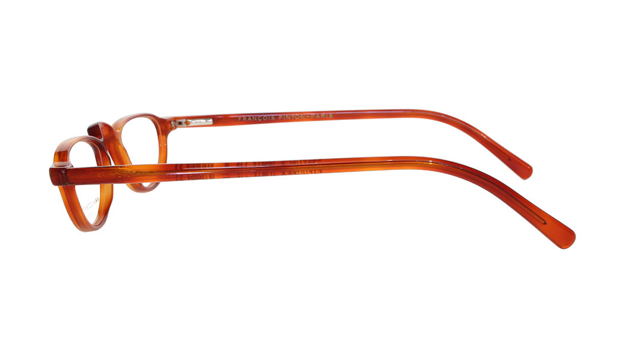 Paire de lunettes de vue Francois-pinton Eternel 5 couleur brun - Côté droit - Doyle