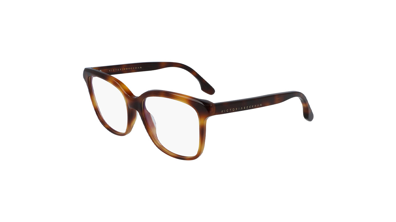 Paire de lunettes de vue Victoria-beckham Vb2608 couleur bronze - Côté à angle - Doyle