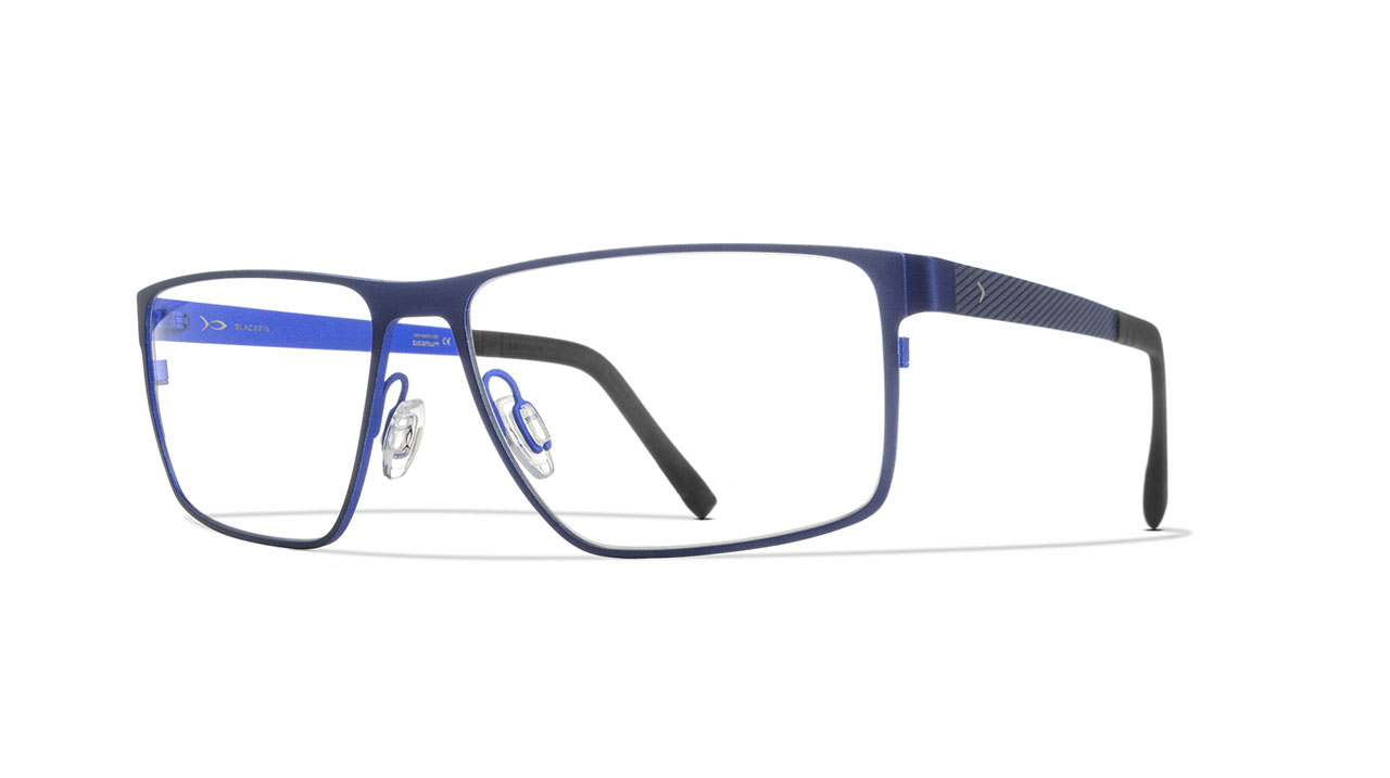 Paire de lunettes de vue Blackfin Bf935 skansen couleur marine - Côté à angle - Doyle