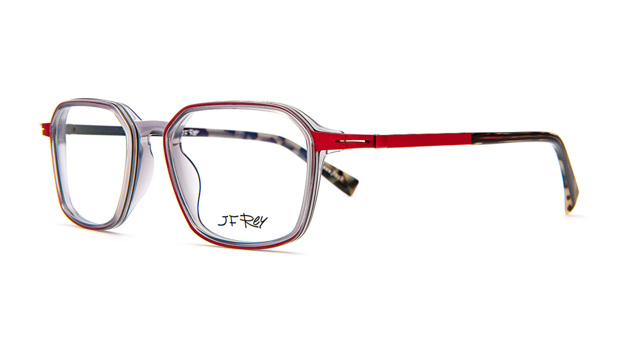 Paire de lunettes de vue Jf-rey Jf2950 couleur rouge - Côté à angle - Doyle