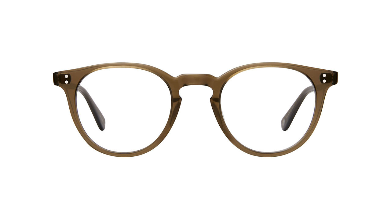 Paire de lunettes de vue Garrett-leight Clement couleur vert - Doyle