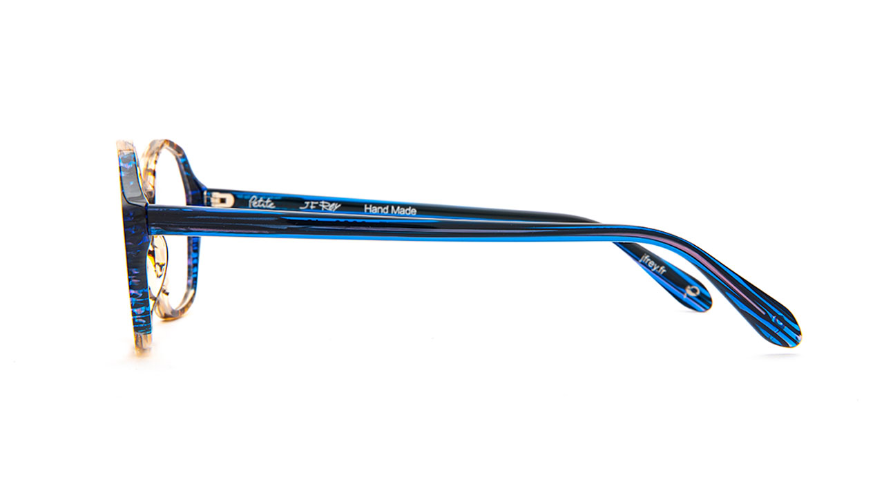 Paire de lunettes de vue Jf-rey-petite Pa077 couleur jaune - Côté droit - Doyle