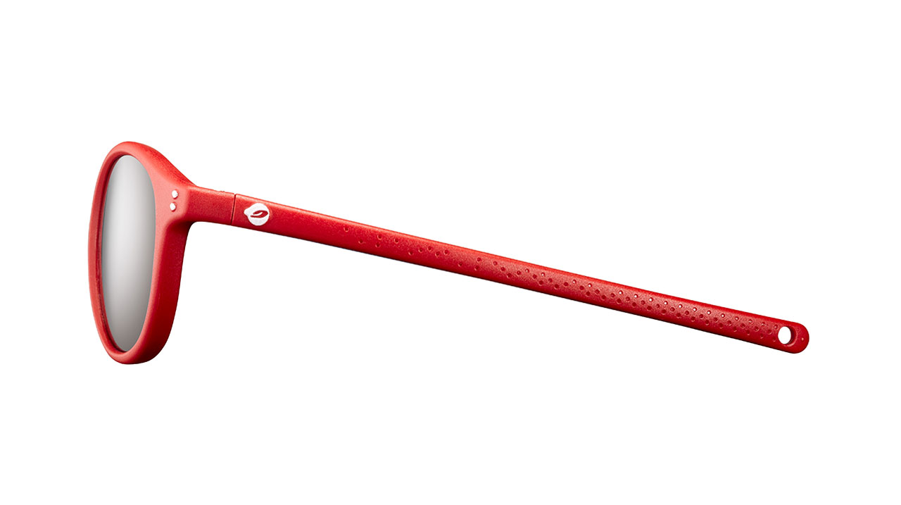 Paire de lunettes de soleil Julbo Js539 flash couleur rouge - Côté droit - Doyle