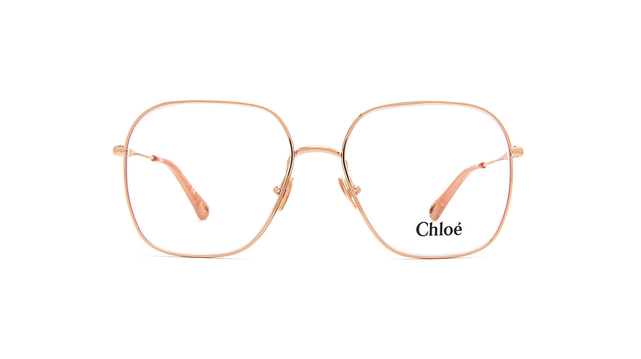 Glasses Chloe Ch0023o, rose gold colour - Doyle