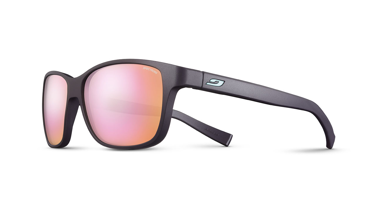 Paire de lunettes de soleil Julbo Js475 powell couleur noir - Côté à angle - Doyle