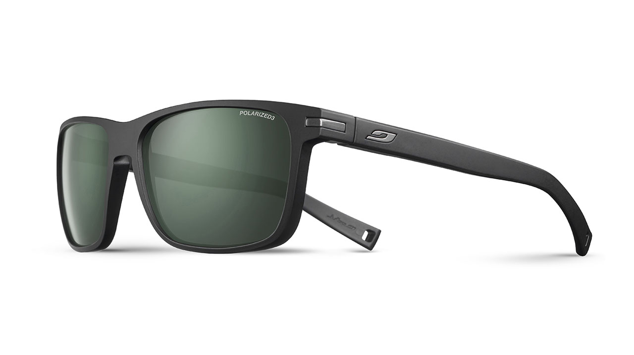 Paire de lunettes de soleil Julbo Js481 wellington couleur noir - Côté à angle - Doyle