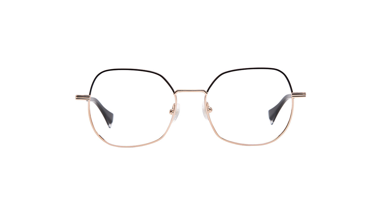 Paire de lunettes de vue Gigi-studios Coco couleur or rose - Doyle