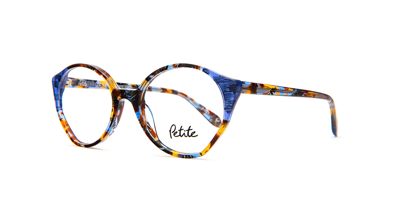 Paire de lunettes de vue Jf-rey-petite Pa078 couleur brun - Côté à angle - Doyle