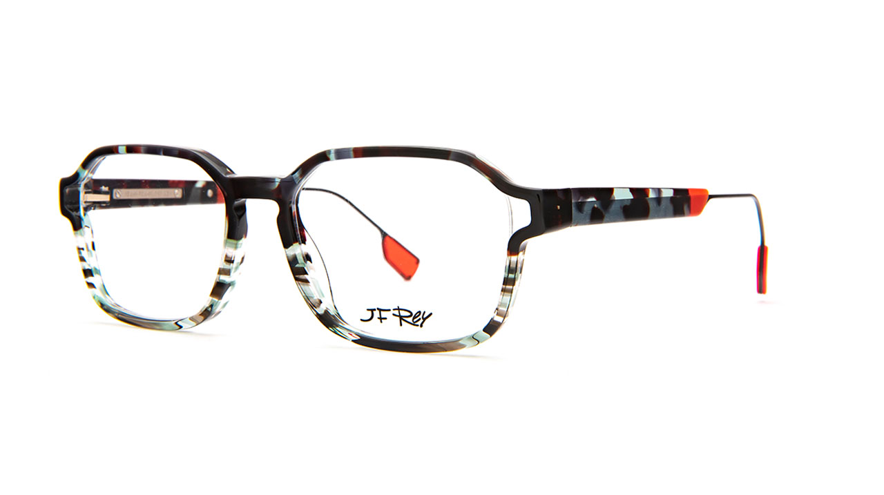 Paire de lunettes de vue Jf-rey Jf1502 couleur gris - Côté à angle - Doyle