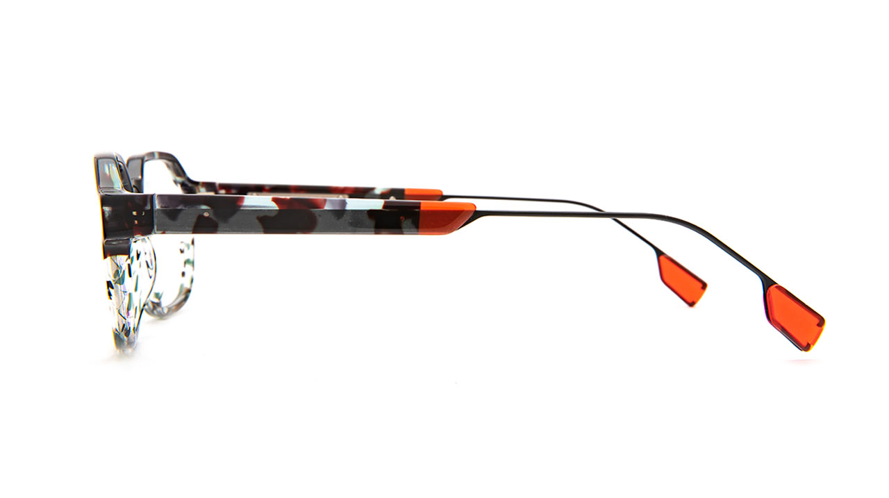 Paire de lunettes de vue Jf-rey Jf1502 couleur gris - Côté droit - Doyle