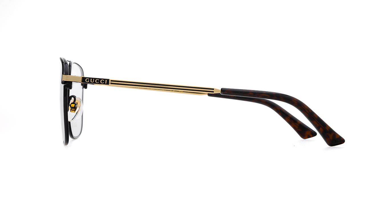 Paire de lunettes de vue Gucci Gg0833o couleur noir - Côté droit - Doyle