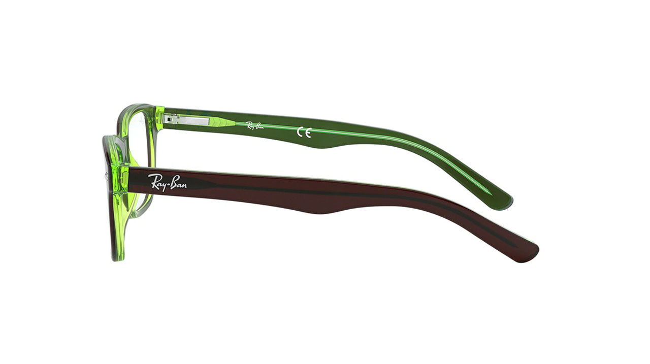 Paire de lunettes de vue Ray-ban-junior Ry1555 couleur brun - Côté droit - Doyle