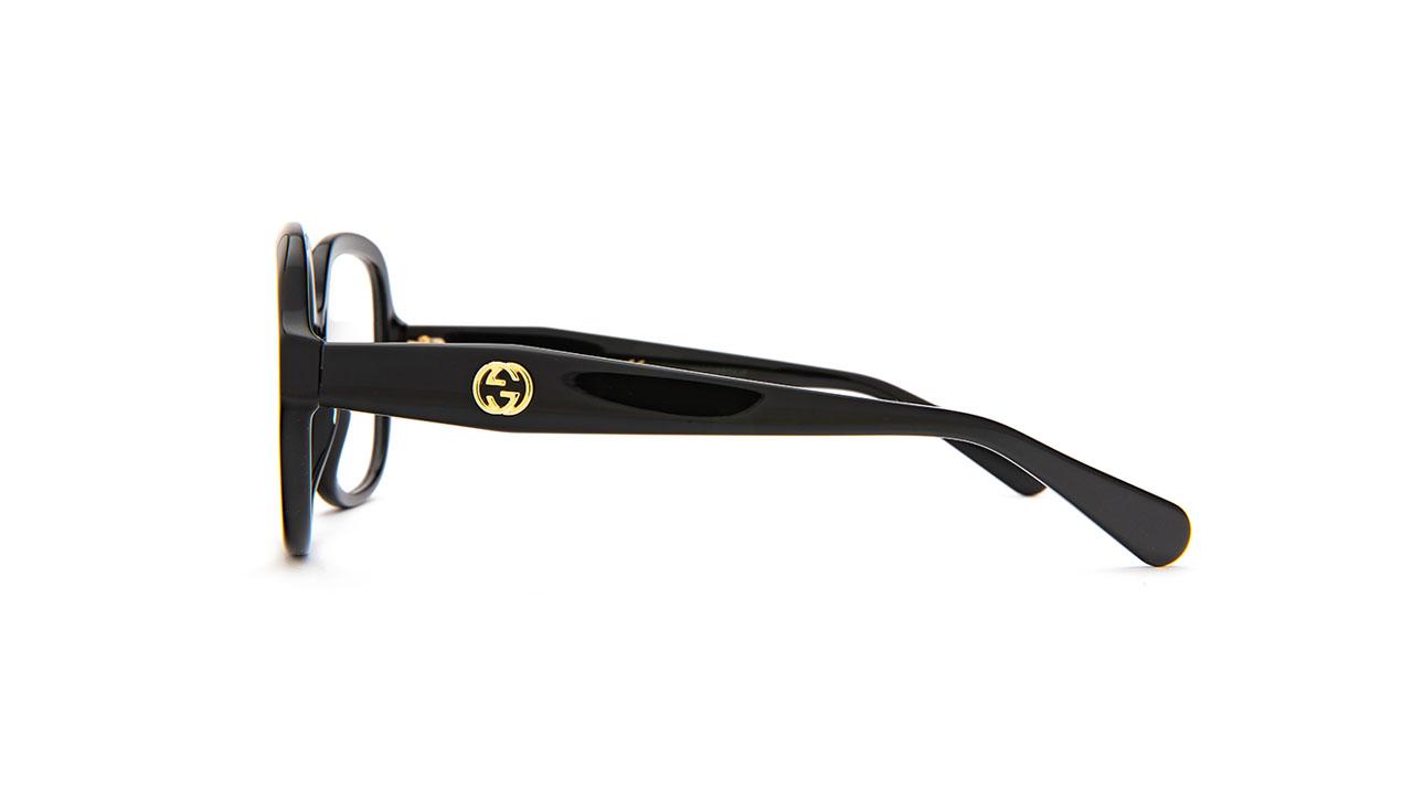 Paire de lunettes de vue Gucci Gg0799o couleur noir - Côté droit - Doyle