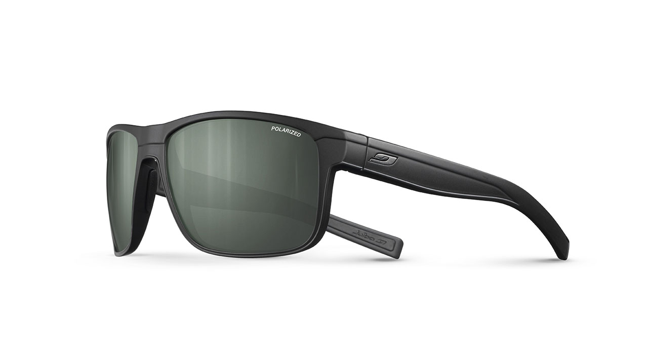 Paire de lunettes de soleil Julbo Js499 renegade couleur noir - Côté à angle - Doyle