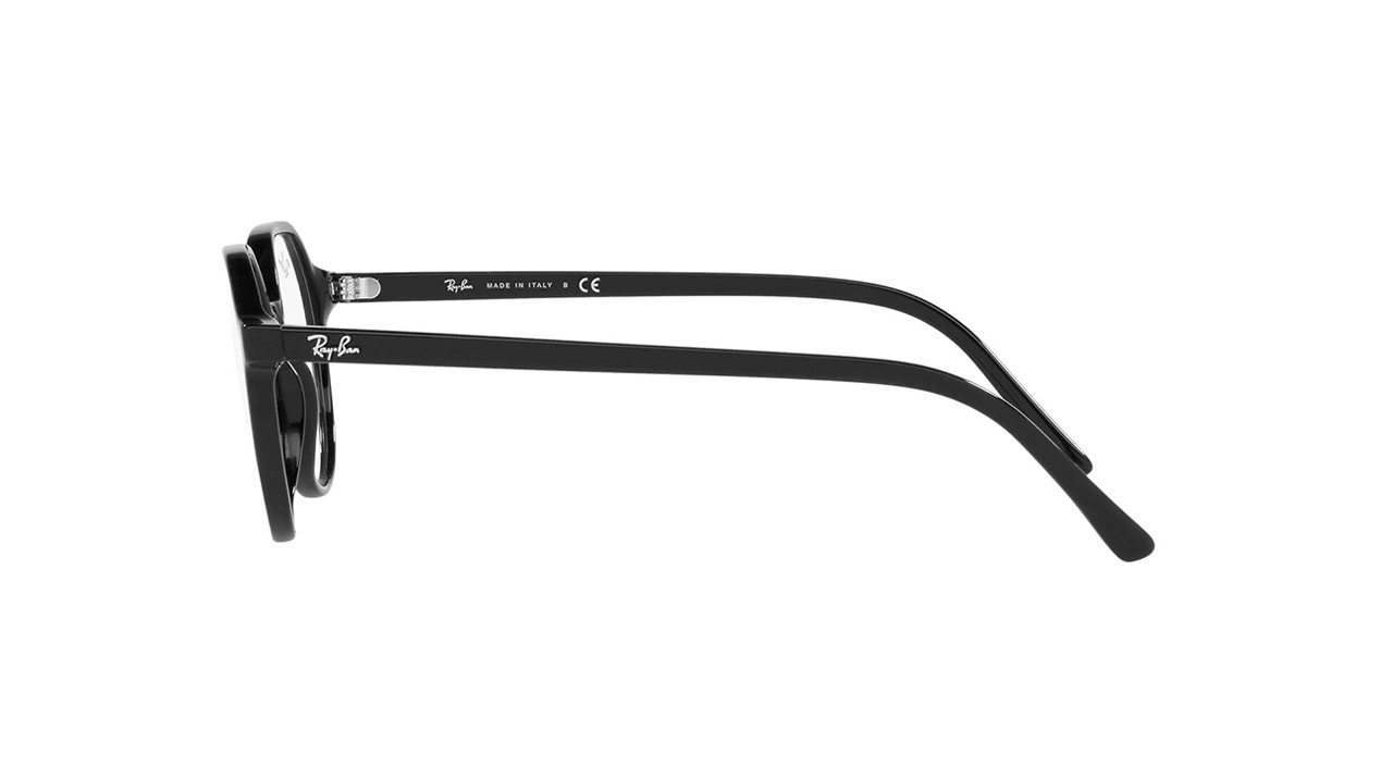 Paire de lunettes de vue Ray-ban Rx5395 couleur noir - Côté droit - Doyle