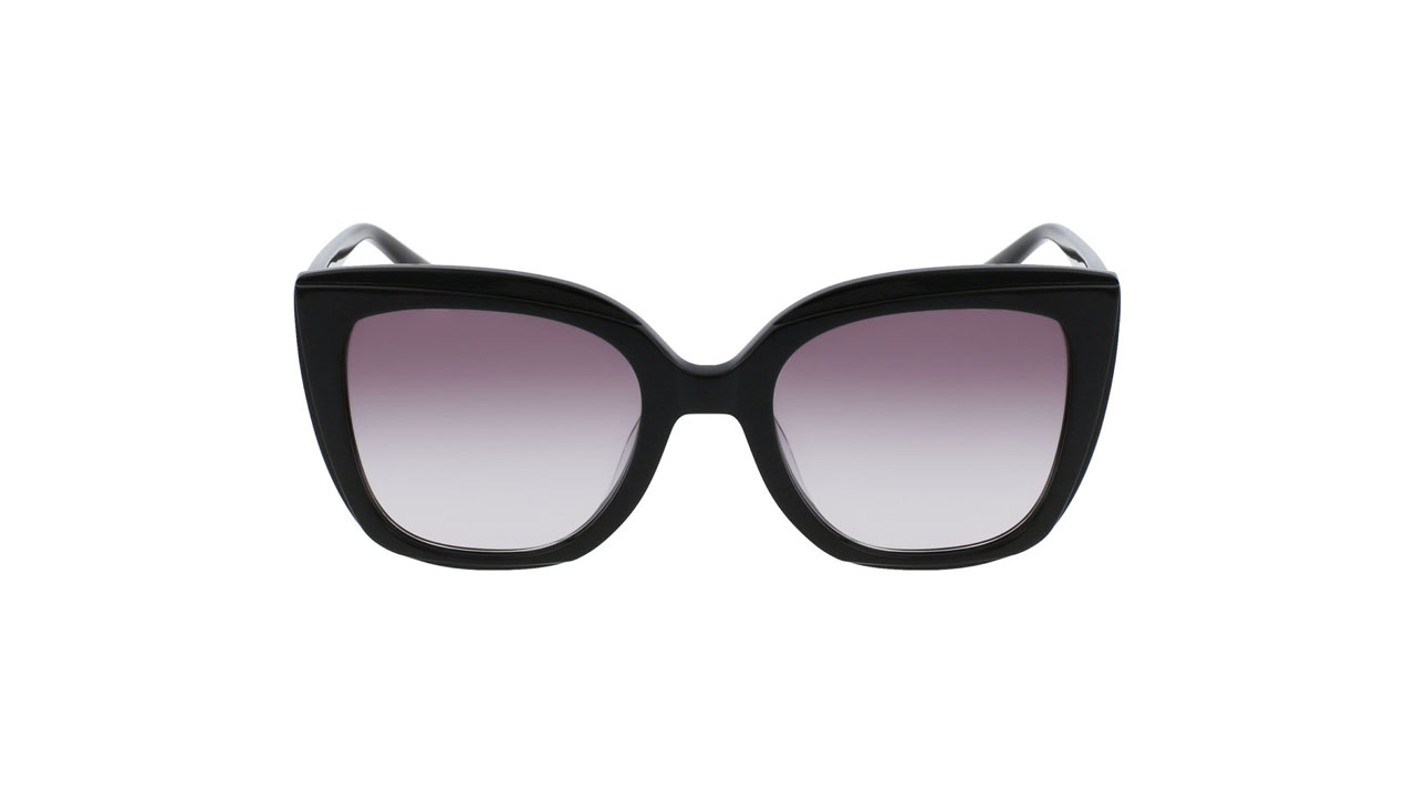 Paire de lunettes de soleil Longchamp Lo689s couleur noir - Doyle