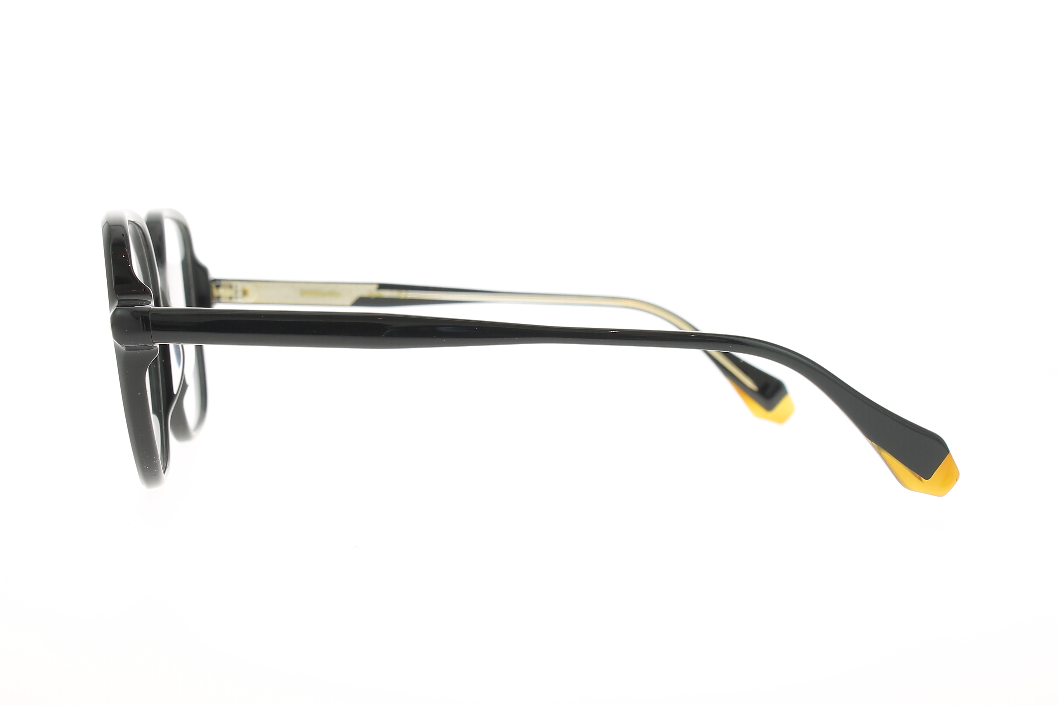 Paire de lunettes de vue Gigi-studios Kim couleur noir - Côté droit - Doyle