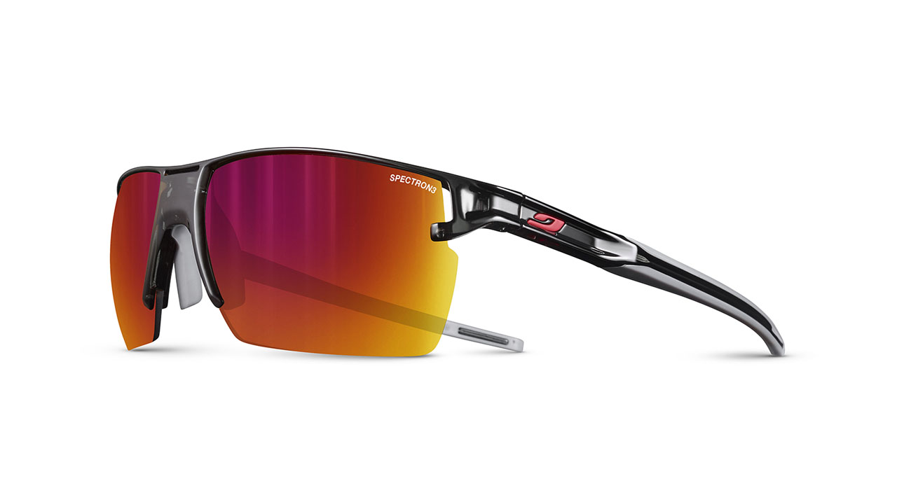 Paire de lunettes de soleil Julbo Js519 outline couleur rose - Côté à angle - Doyle