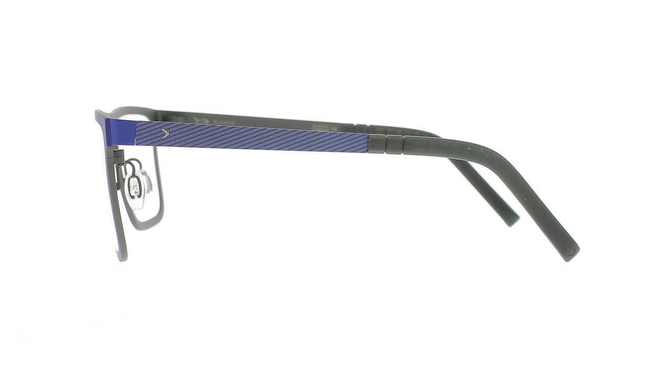 Paire de lunettes de vue Blackfin Bf909 west derby couleur bleu - Côté droit - Doyle