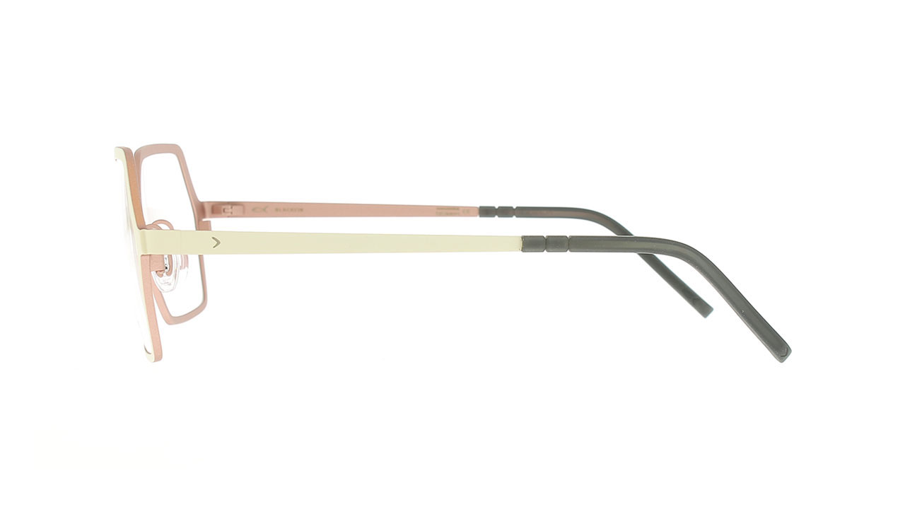 Paire de lunettes de vue Blackfin Bf917 danzica couleur blanc - Côté droit - Doyle