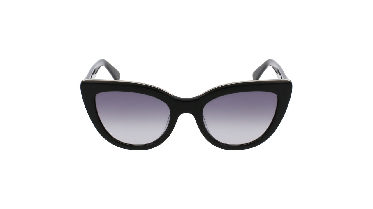 Paire de lunettes de soleil Longchamp Lo686s couleur noir - Doyle