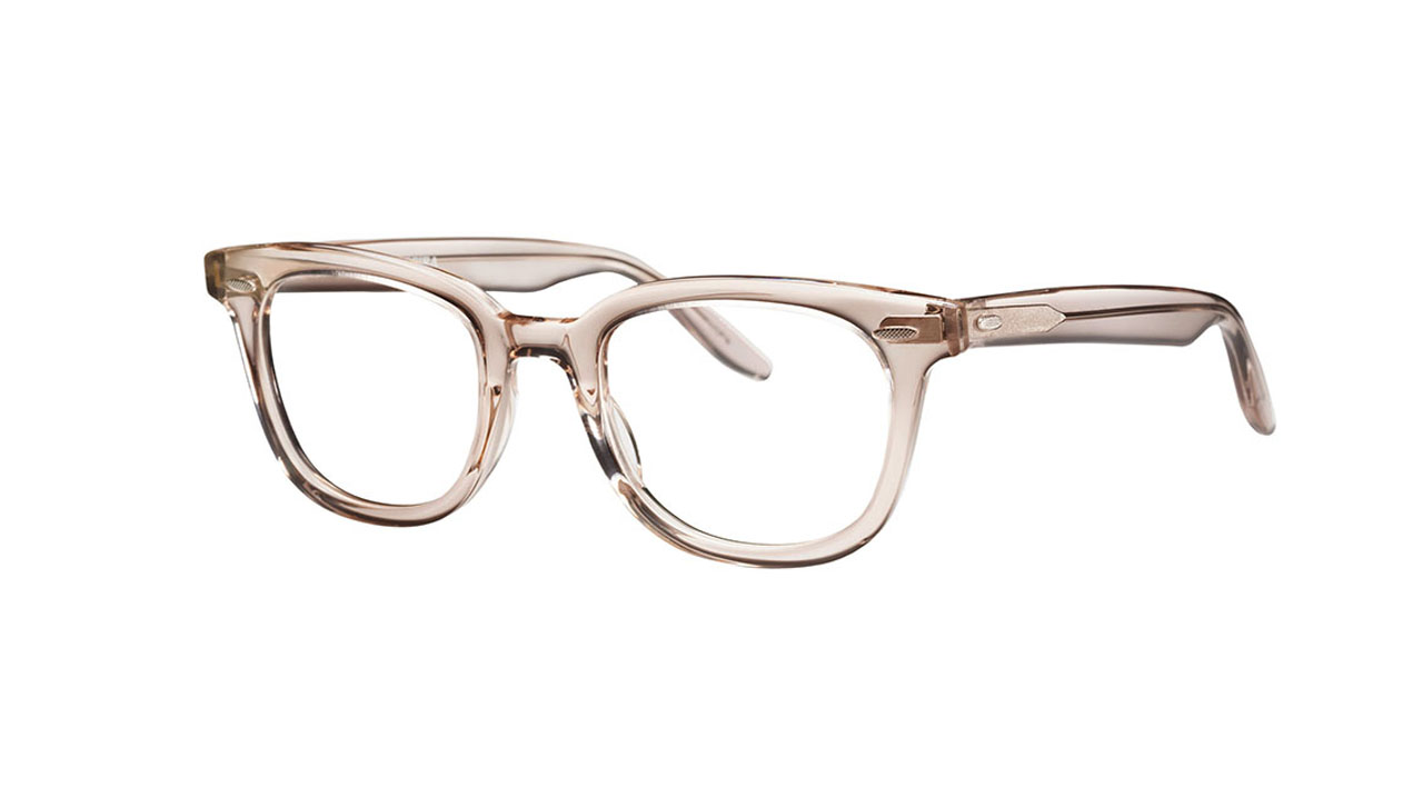 Paire de lunettes de vue Barton-perreira Cecil couleur sable - Côté à angle - Doyle