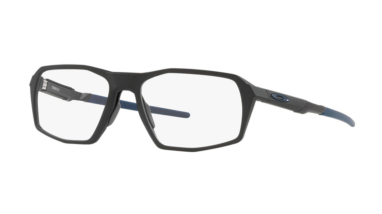 Paire de lunettes de vue Oakley Tensile ox8170-0456 couleur noir - Côté à angle - Doyle