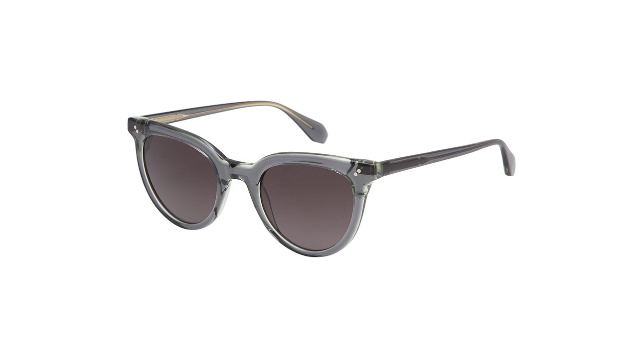 Paire de lunettes de soleil Gigi-studios Agatha /s couleur gris - Côté à angle - Doyle