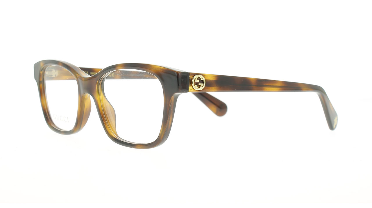 Paire de lunettes de vue Gucci Gg0922o couleur brun - Côté à angle - Doyle