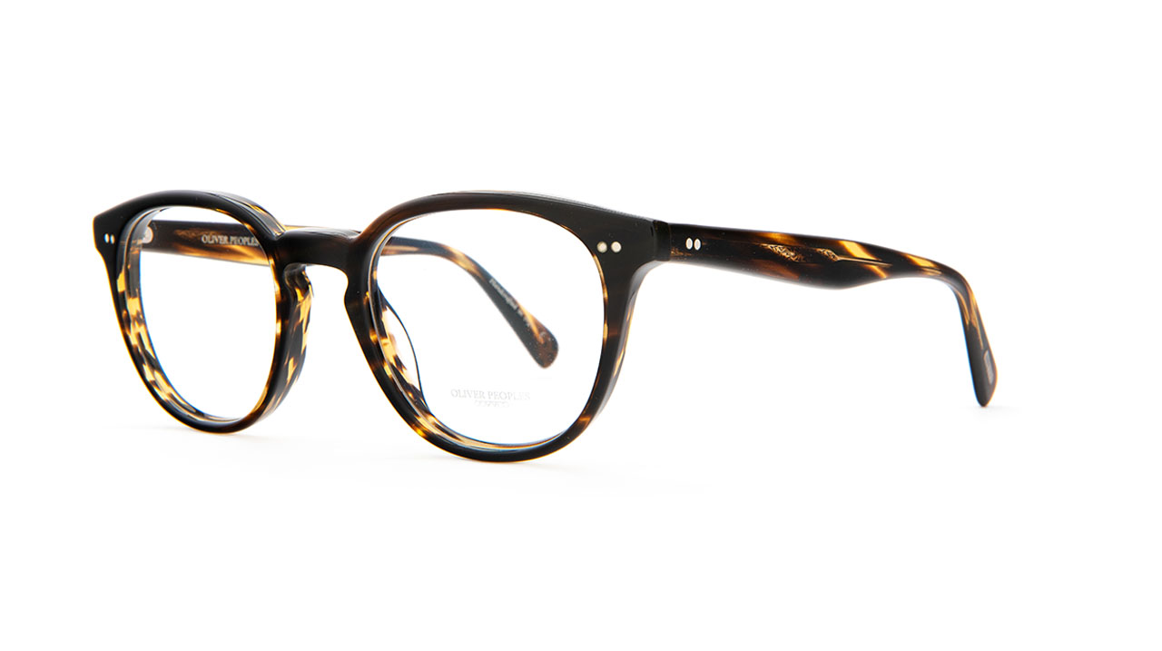 Paire de lunettes de vue Oliver-peoples Desmon ov5454u couleur brun - Côté à angle - Doyle