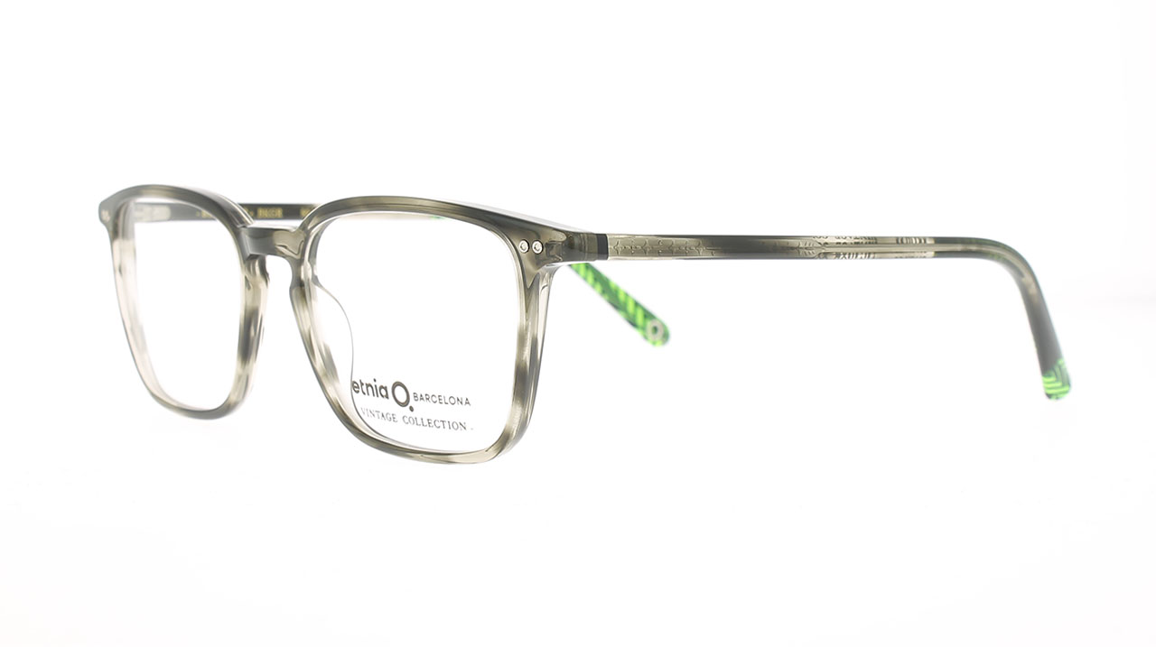 Paire de lunettes de vue Etnia-vintage Brynner couleur noir - Côté à angle - Doyle