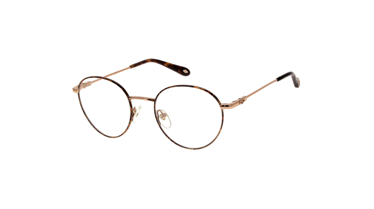 Paire de lunettes de vue Bash Ba1034 couleur brun - Côté à angle - Doyle