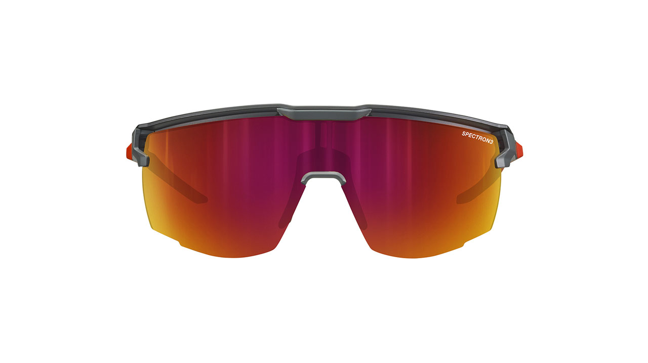 Paire de lunettes de soleil Julbo Js546 ultimate couleur rouge - Doyle