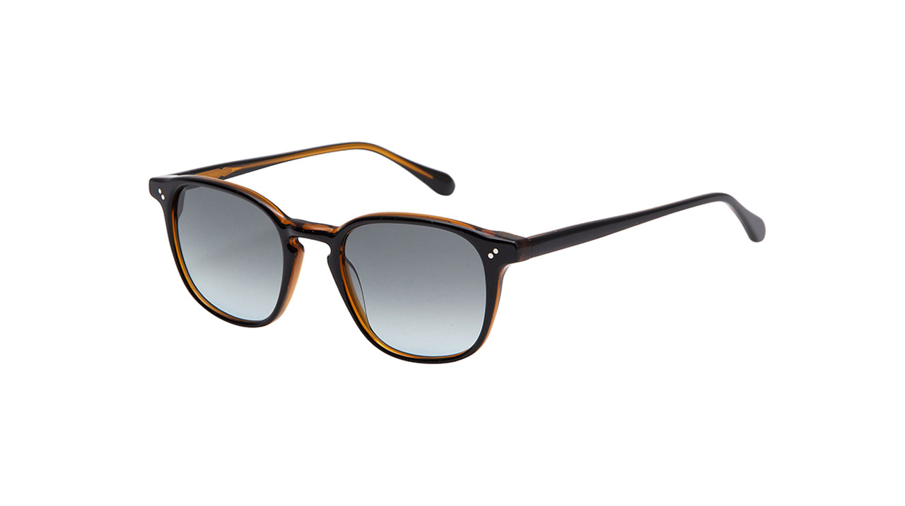 Paire de lunettes de soleil Gigi-studios Lewis /s couleur noir - Côté à angle - Doyle