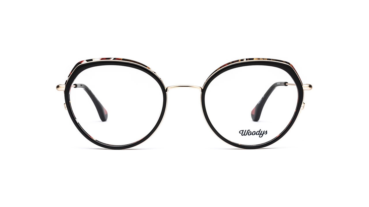 Paire de lunettes de vue Woodys Guppy couleur noir - Doyle