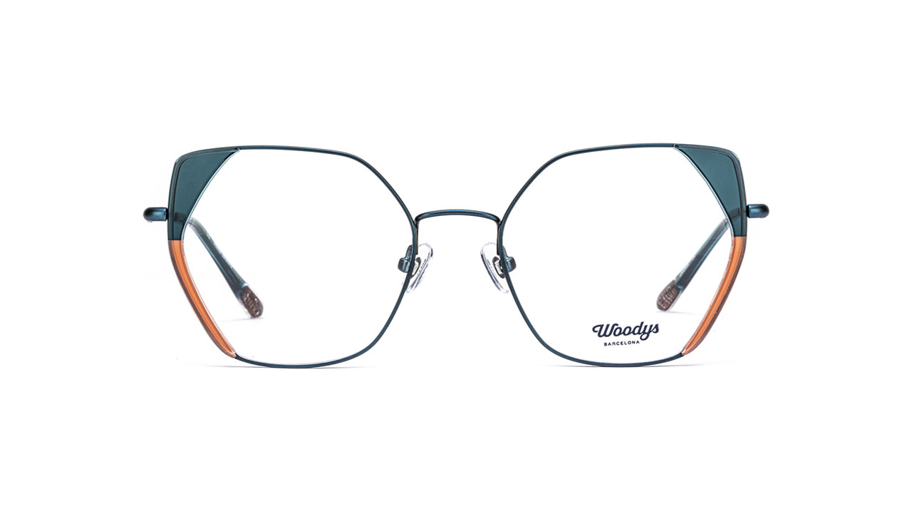 Paire de lunettes de vue Woodys Zebra couleur bleu - Doyle