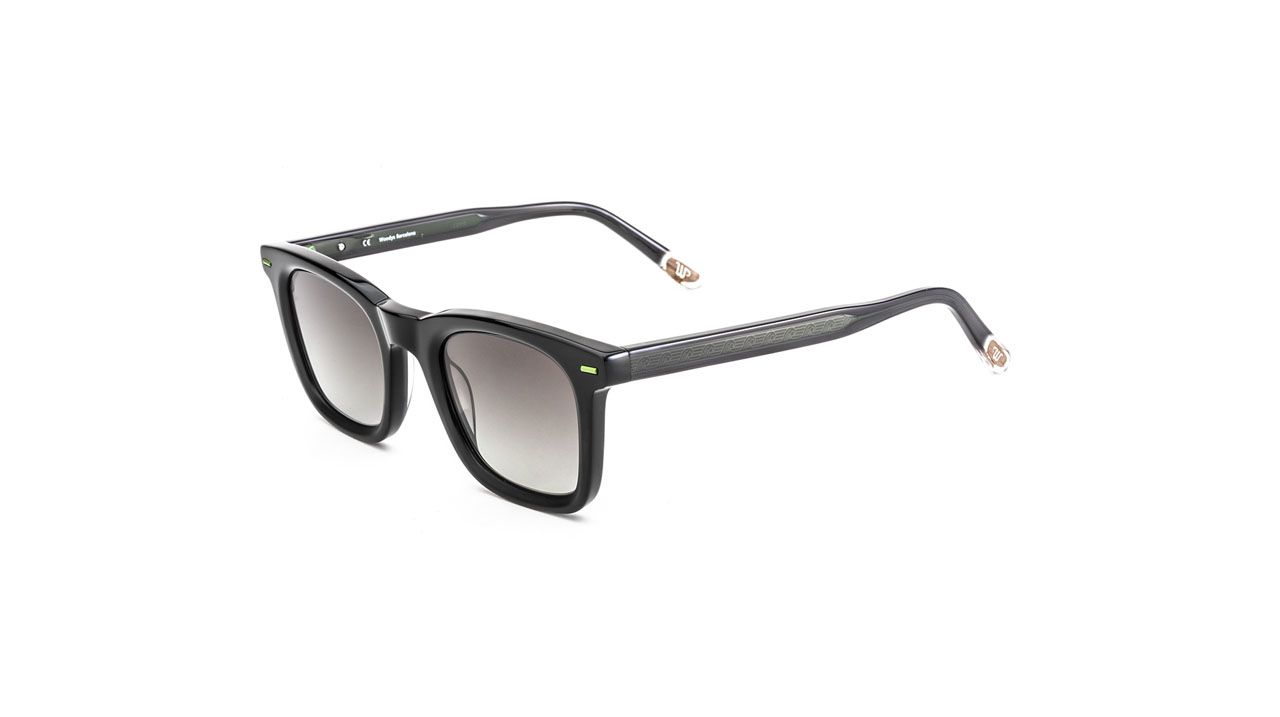 Paire de lunettes de soleil Woodys Gambino /s couleur noir - Côté à angle - Doyle