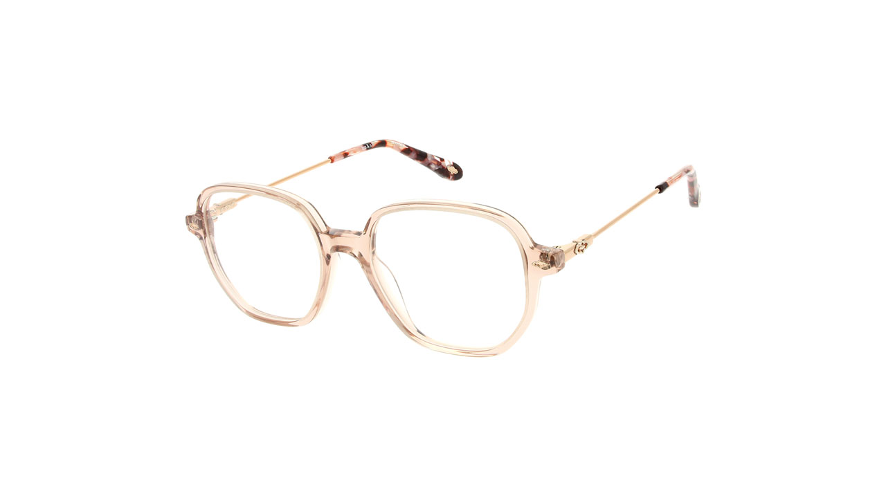 Paire de lunettes de vue Bash Ba1038 couleur rose - Côté à angle - Doyle