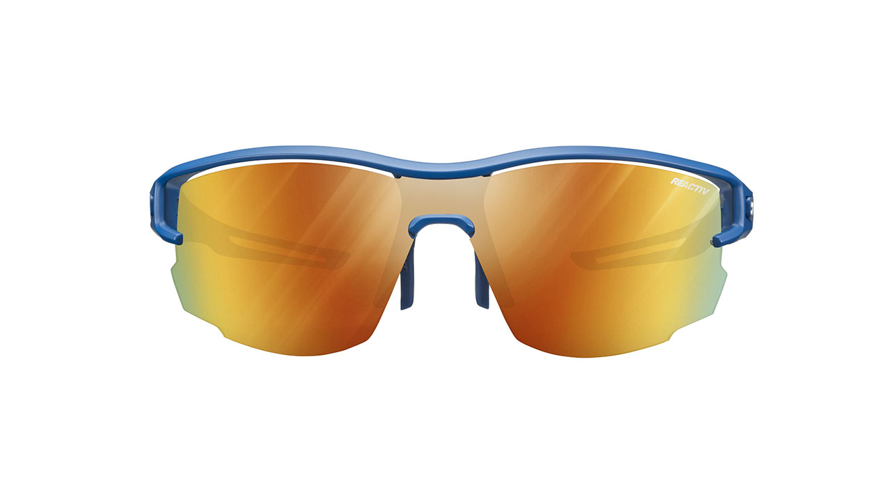 Paire de lunettes de soleil Julbo Js483 aero couleur bleu - Doyle
