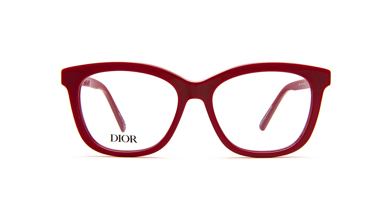 Paire de lunettes de vue Christian-dior 30montaigneminio b2i couleur rouge - Doyle